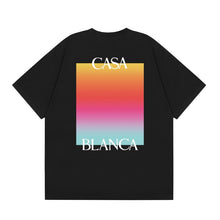 Casablanca T SHIRTS High-quality pure cotton streetwear