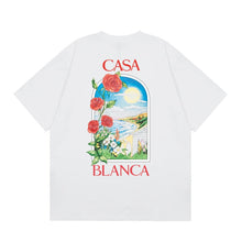 Casablanca T SHIRTS High-quality pure cotton streetwear