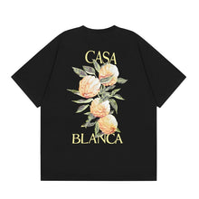 Casablanca T SHIRTS High-quality pure cotton streetwear