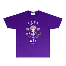 Casablanca T Shirts Street High-quality pure cotton