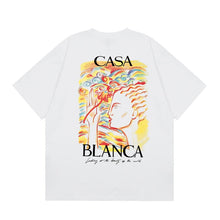 Casablanca T SHIRTS High-quality pure cotton streetwear