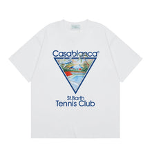 Casablanca T SHIRTS High-quality pure cotton streetwear