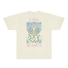 Casablanca T Shirts Street High-quality pure cotton