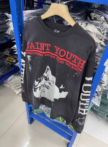 Saint Michael long sleeve shirts Premium-quality pure cotton streetwear for autumn
