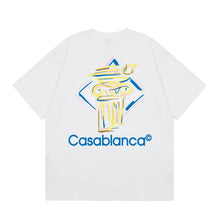 Casablanca T SHIRTS High-quality pure cotton streetwear