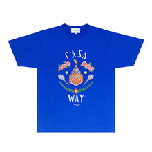 Casablanca T Shirts Street High-quality pure cotton