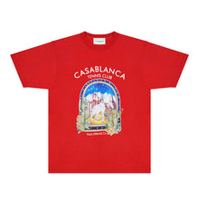 Casablanca T Shirts Street High-quality pure cotton