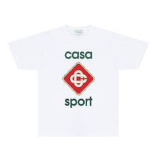 Casablanca T Shirts Street High-quality pure cotton