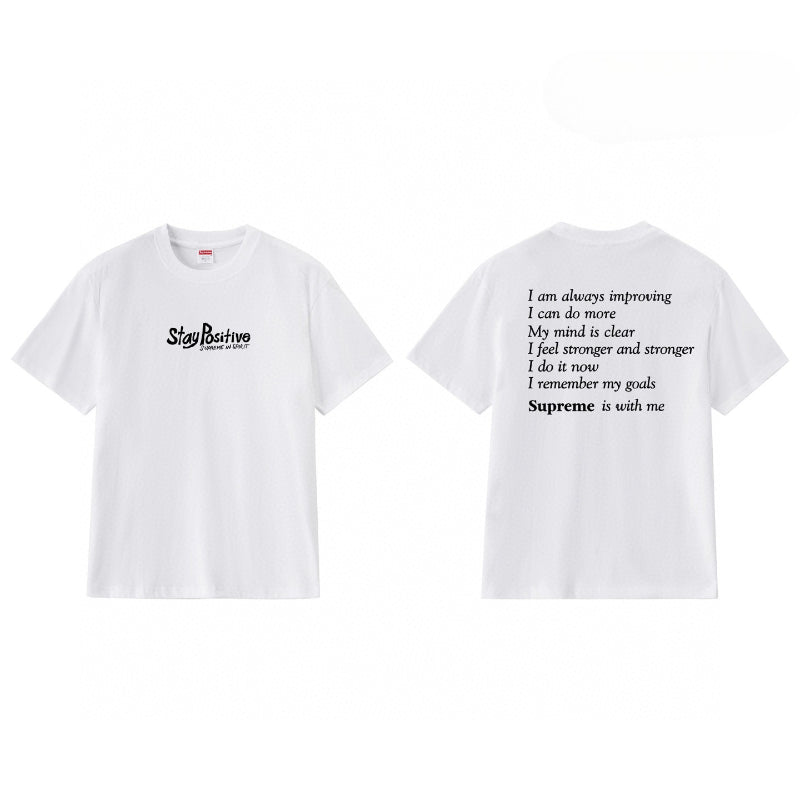 Supreme T Shirts pure cotton fashion apparel