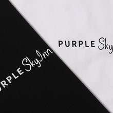 Purple T Shirts Coconut Printed Cotton Casual Short Sleeves Men and Women