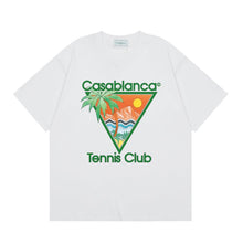 Casablanca T SHIRTS High-quality pure cotton streetwear