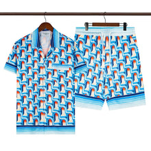Casablanca Beach Shirt & Shorts Set Casual Summer Vacation/Travel Wear (Sold Separately)