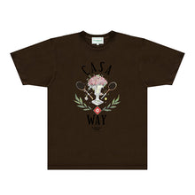 Casablanca T Shirts Street High-quality pure cotton