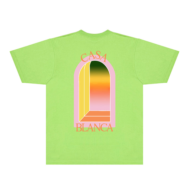 Casablanca T Shirts Street High-quality pure cotton