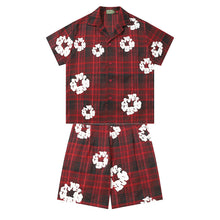 Denim Tears Shirt & Shorts 2 Piece Set Kapok Plaid Short Sleeve