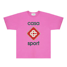 Casablanca T Shirts Street High-quality pure cotton