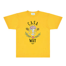 Casablanca T Shirts Street High-quality pure cotton