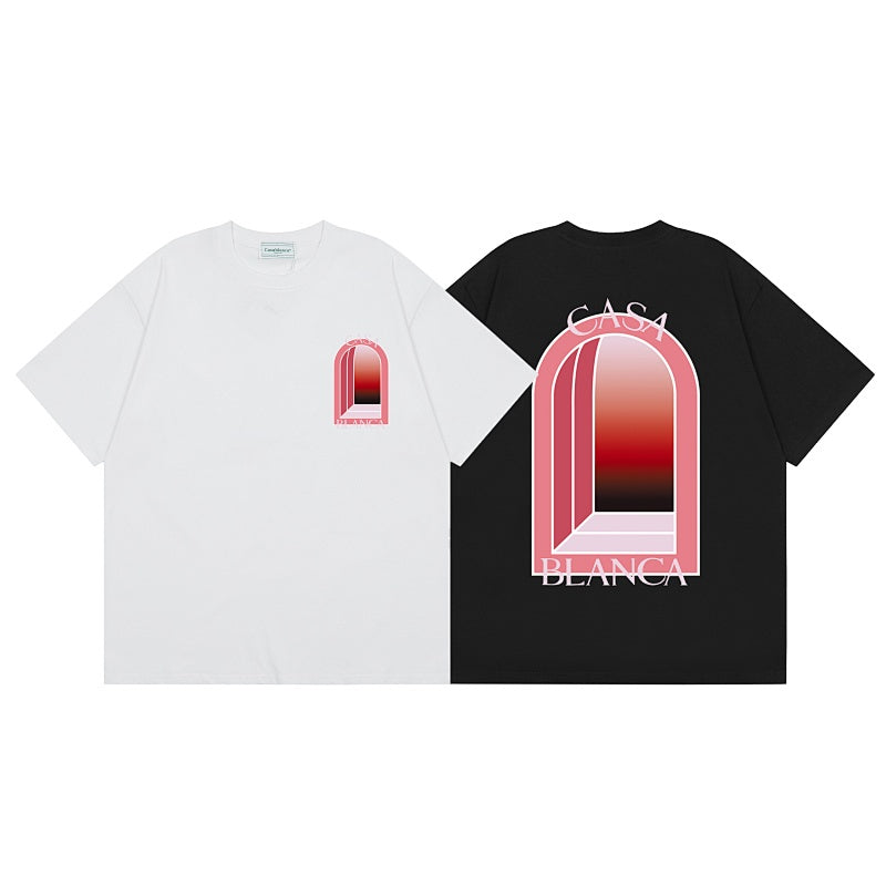 Casablanca T SHIRTS High-quality pure cotton streetwear