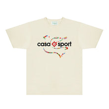 Casablanca T Shirts Street High-quality pure cotton
