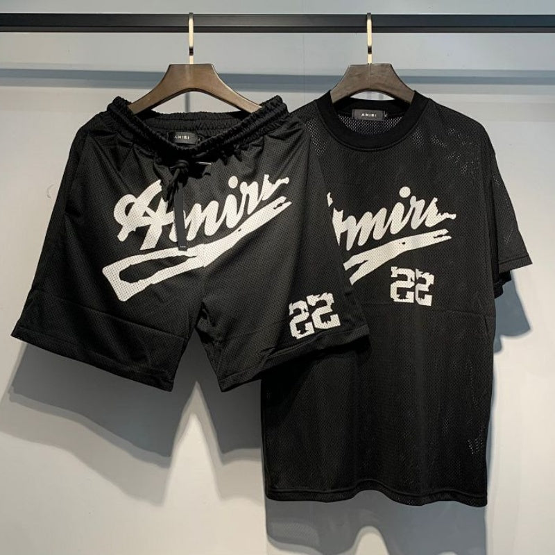 Amiri Shirt & Shorts Set – Stylish Resort Wear (Top and shorts sold separately)