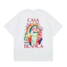 Casablanca T SHIRTS High-quality pure cotton streetwear