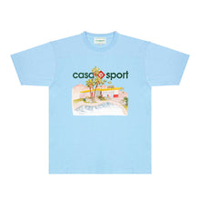 Casablanca T Shirts Street High-quality pure cotton