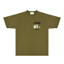 Casablanca T Shirts Street High-quality pure cotton