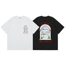 Casablanca T SHIRTS High-quality pure cotton streetwear
