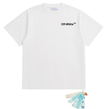 OFF WHITE T SHITRS High-quality 100% pure cotton streetwear