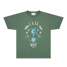 Casablanca T Shirts Street High-quality pure cotton