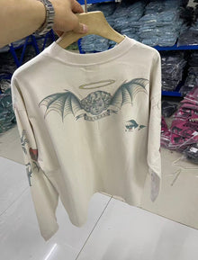 Saint Michael long sleeve shirts Premium-quality pure cotton streetwear for autumn