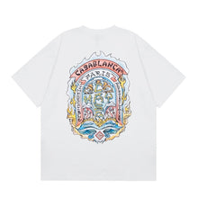 Casablanca T SHIRTS High-quality pure cotton streetwear