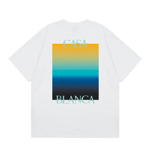 Casablanca T SHIRTS High-quality pure cotton streetwear