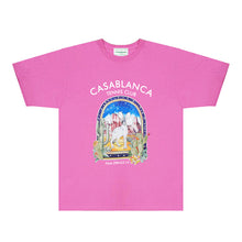 Casablanca T Shirts Street High-quality pure cotton