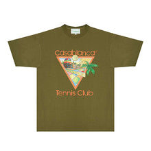 Casablanca T Shirts Street High-quality pure cotton