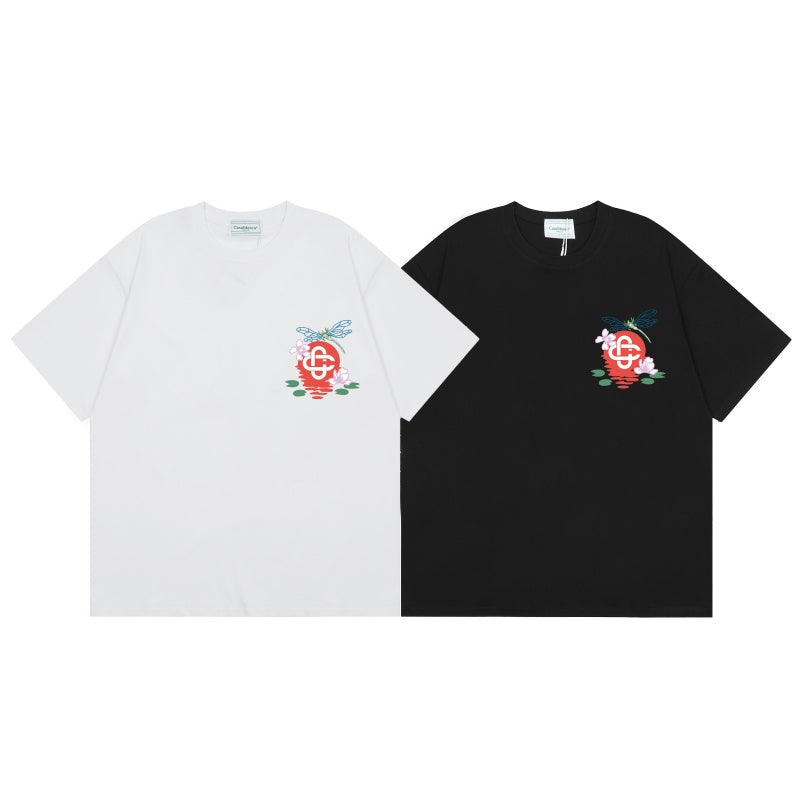 Casablanca T SHIRTS High-quality pure cotton streetwear