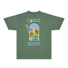 Casablanca T Shirts Street High-quality pure cotton