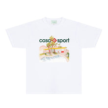 Casablanca T Shirts Street High-quality pure cotton