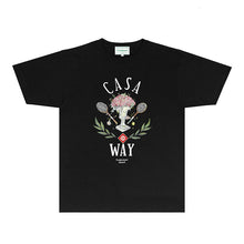 Casablanca T Shirts Street High-quality pure cotton