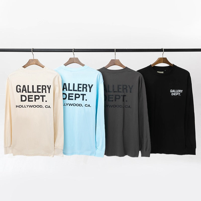 Gallery Dept Long Sleeved Shirt High-quality 100% cotton