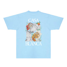 Casablanca T Shirts Street High-quality pure cotton