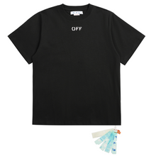 OFF WHITE T SHITRS High-quality 100% pure cotton streetwear