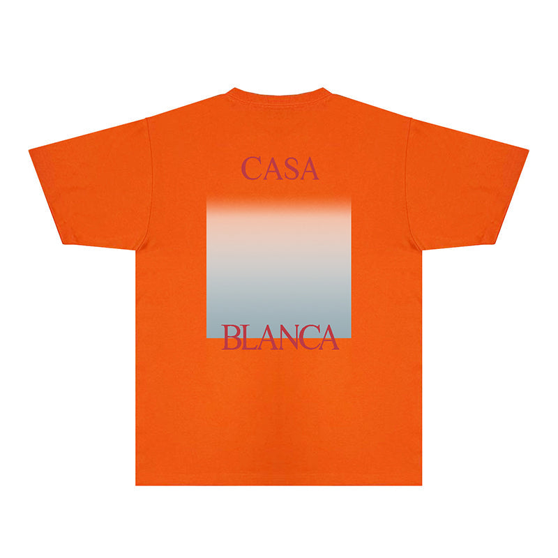 Casablanca T Shirts Street High-quality pure cotton