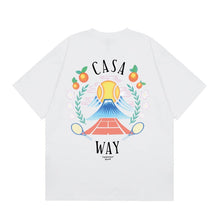 Casablanca T SHIRTS High-quality pure cotton streetwear