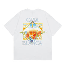 Casablanca T SHIRTS High-quality pure cotton streetwear
