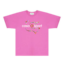 Casablanca T Shirts Street High-quality pure cotton