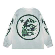 HS Long Sleeve Shirts Hip-hop loose oversize
