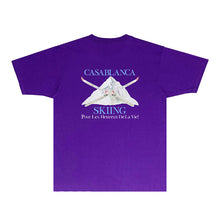 Casablanca T Shirts Street High-quality pure cotton