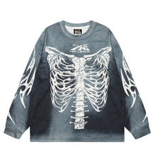 HS Long Sleeve Shirts Hip-hop loose oversize