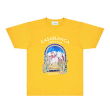 Casablanca T Shirts Street High-quality pure cotton